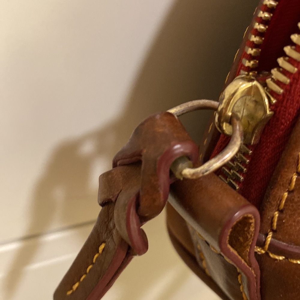 Dooney Bourke Florentine Zip Pod Backpack chestnut - Picture 4 of 13